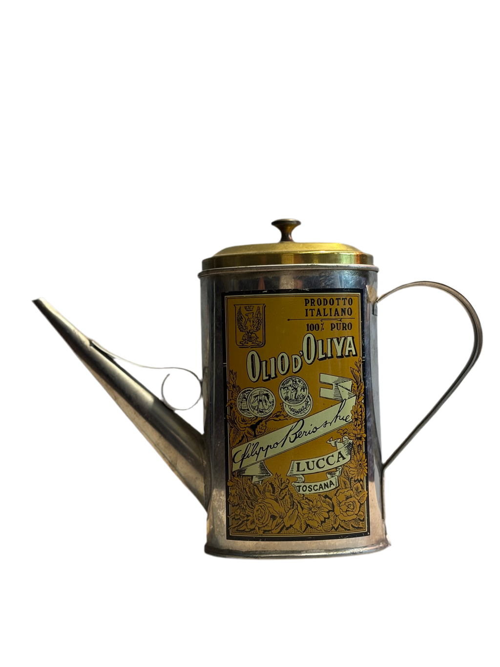 Antique Olive Oil Can
