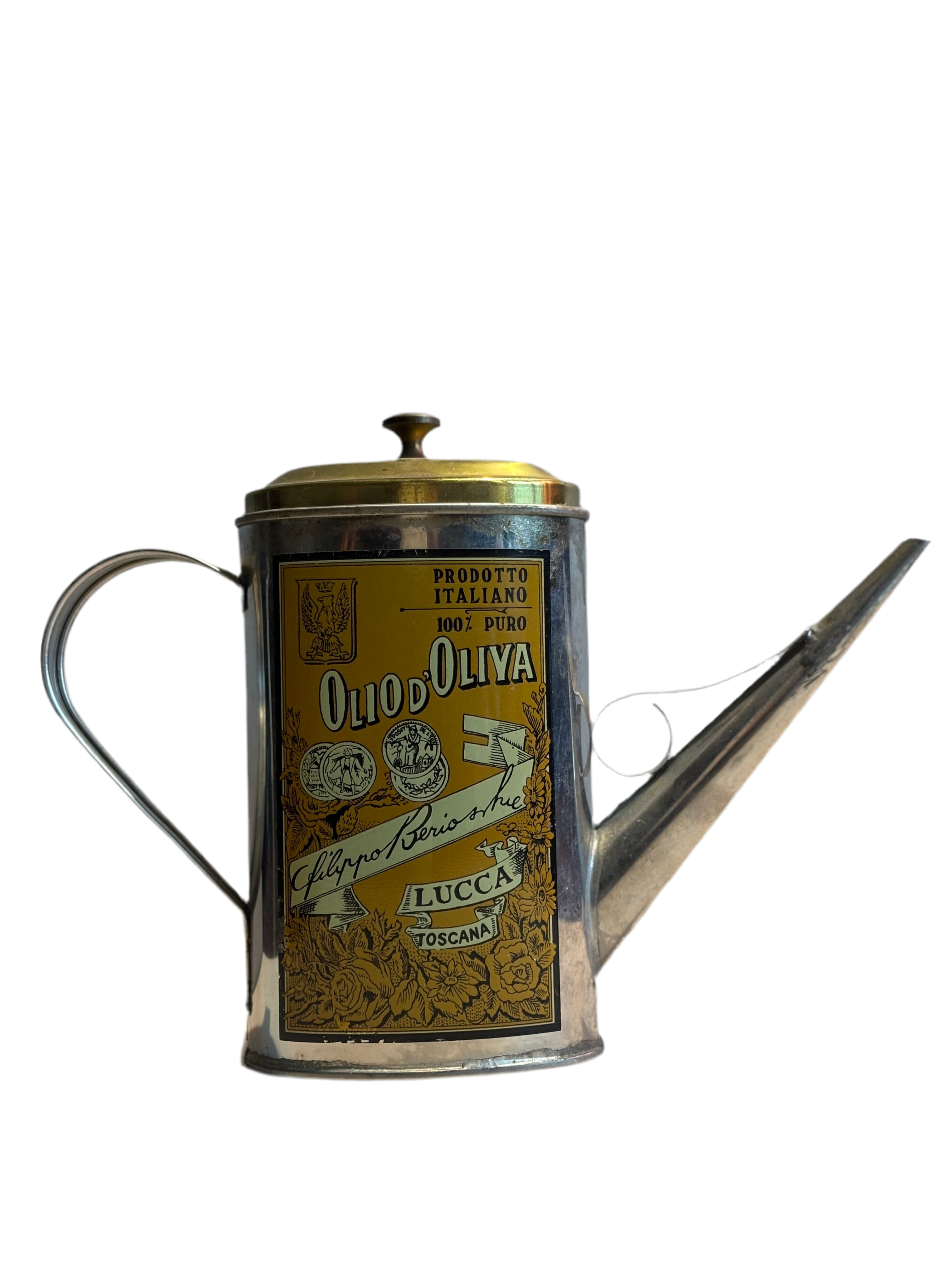 Antique Olive Oil Can