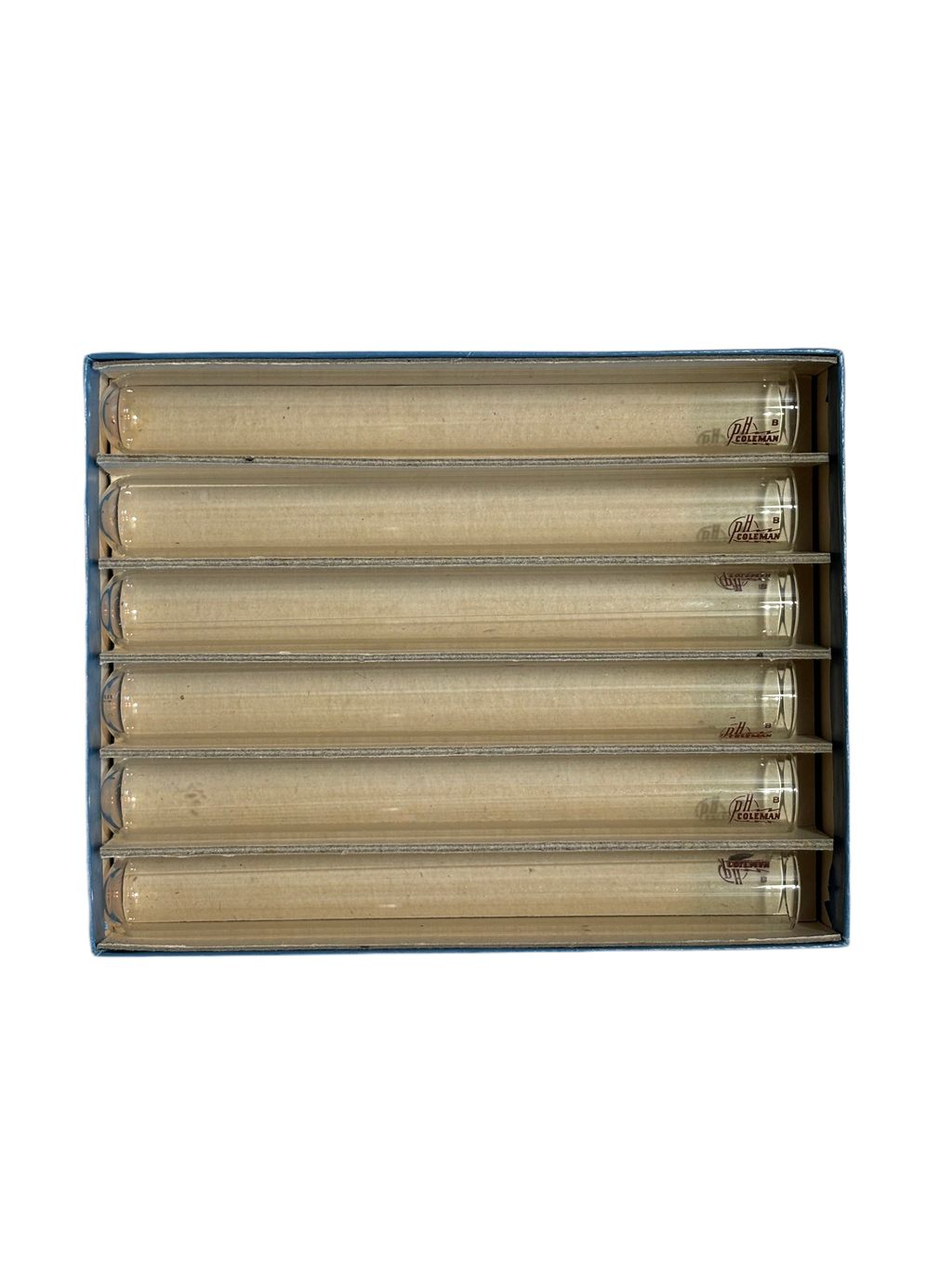 12 Pack of Vintage Scientific Vials