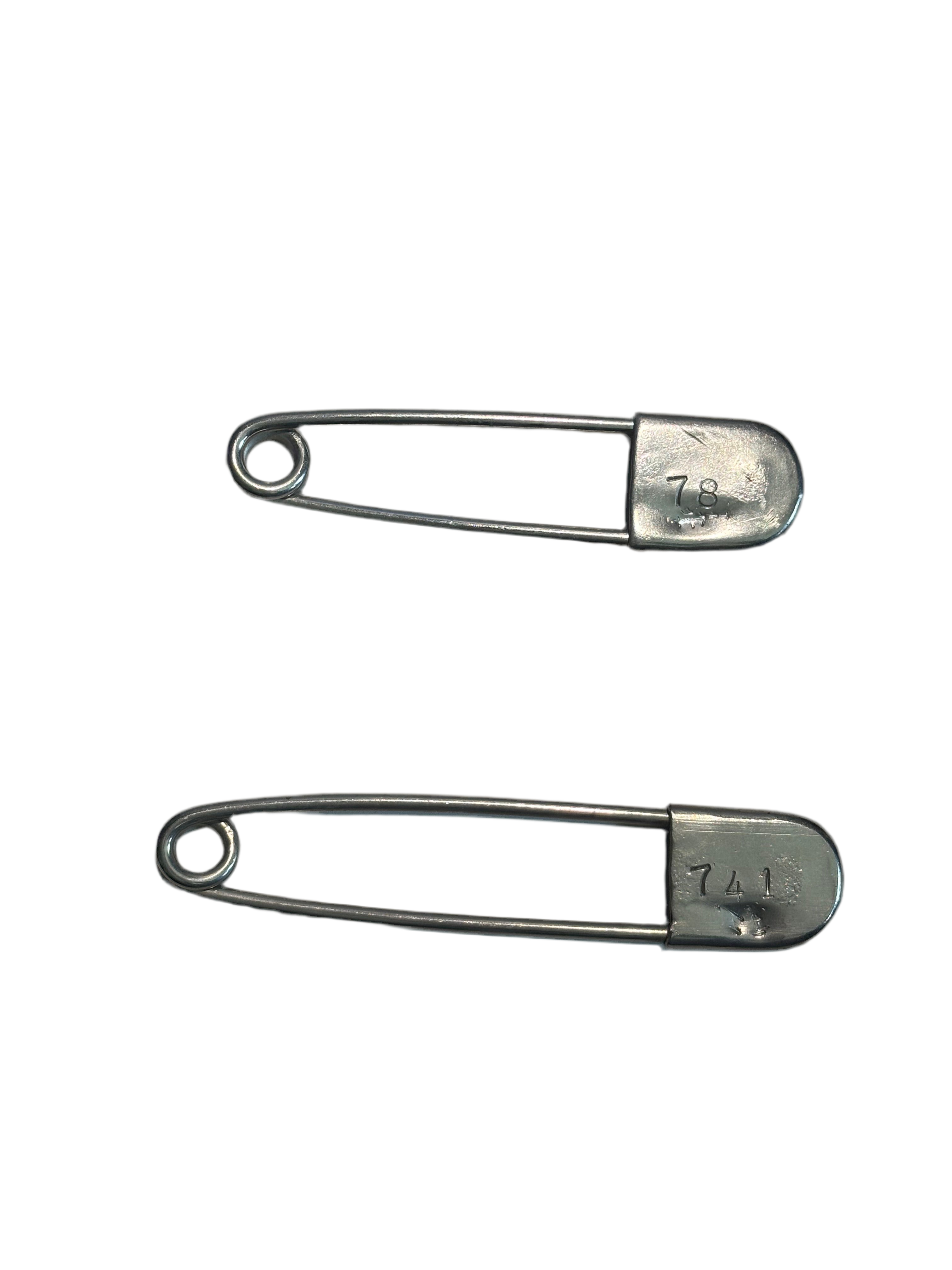 Large Vintage Safety Pins