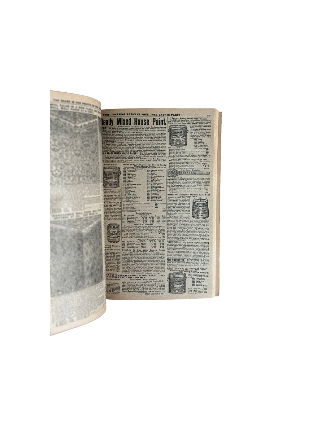 Sears Roebuck Catalog: Consumers Guide - Fall 1909