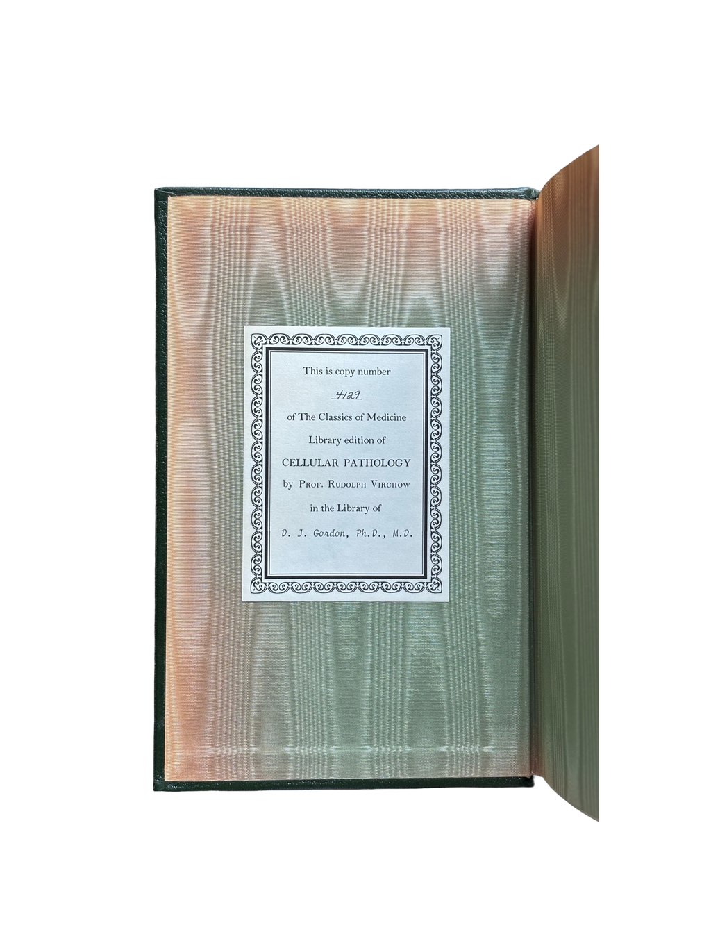 Cellular Pathology by Prof. Rudolph Virchow