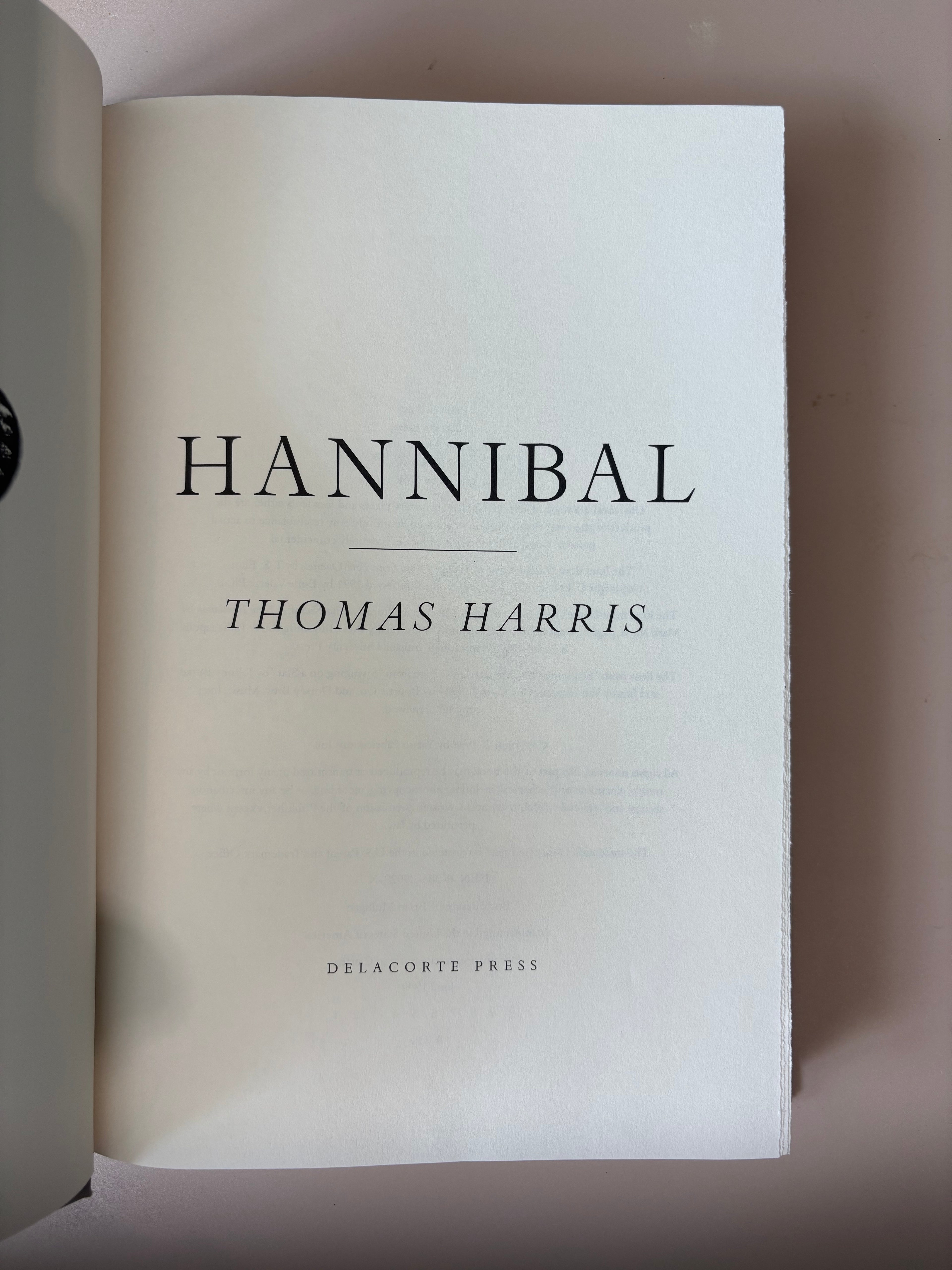 Hannibal by Thomas Harris