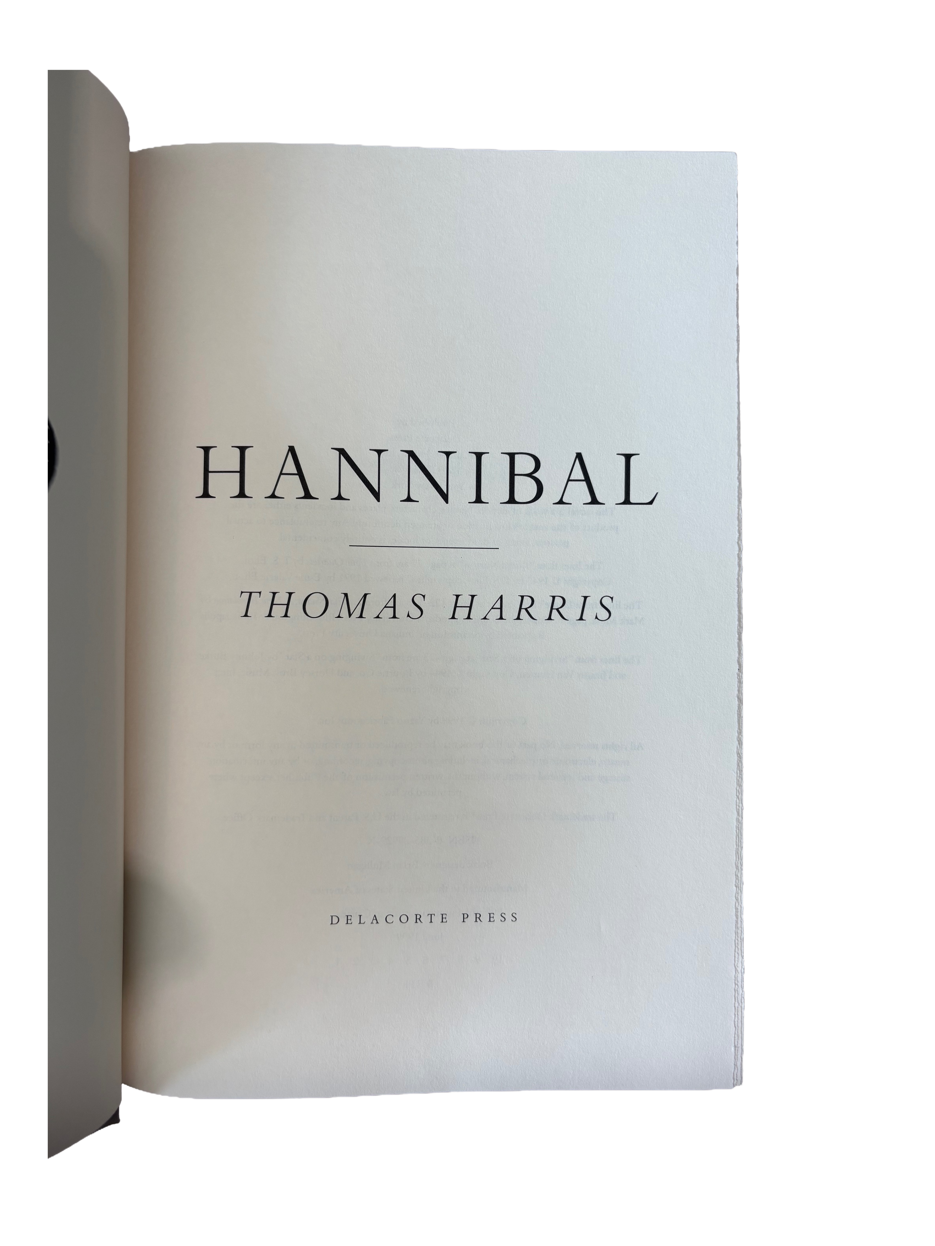 Hannibal by Thomas Harris