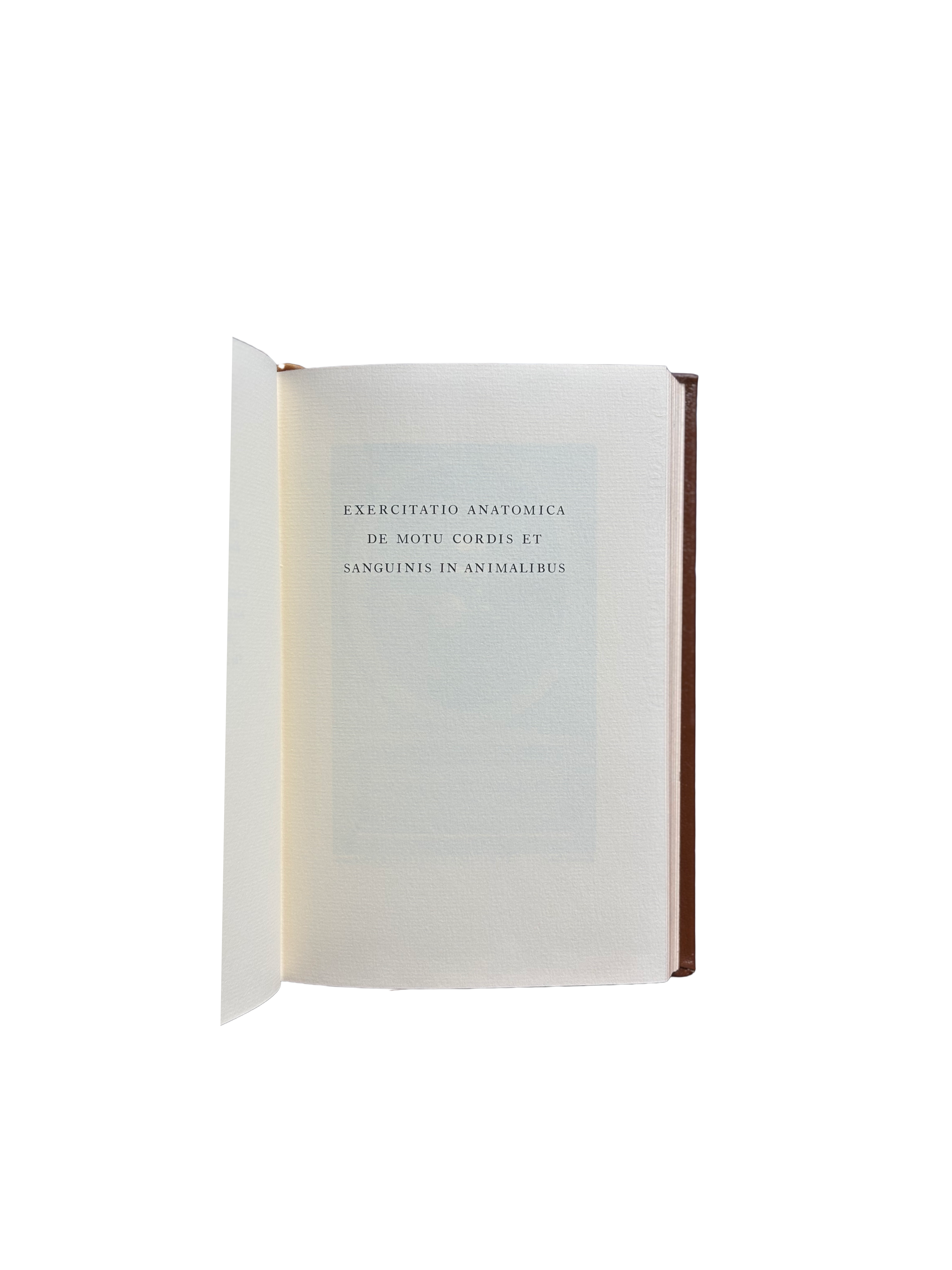 William Harvey De Motu Cordis