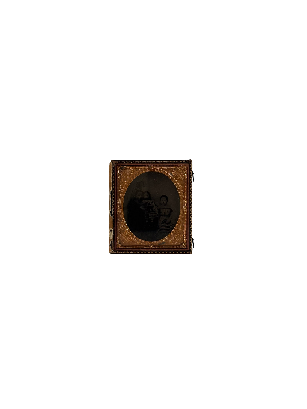 Daguerreotype Portrait: Sisters