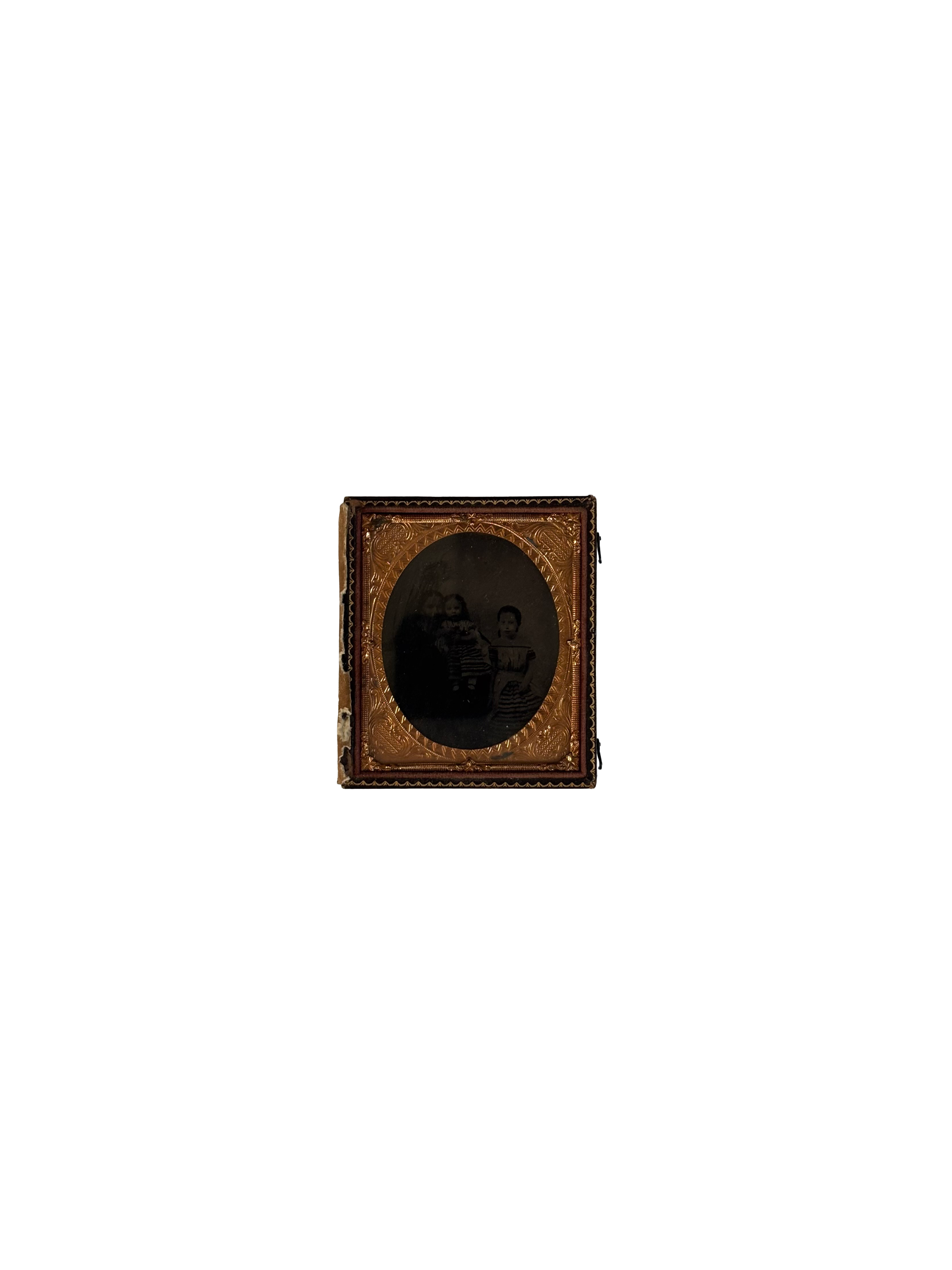 Daguerreotype Portrait: Sisters