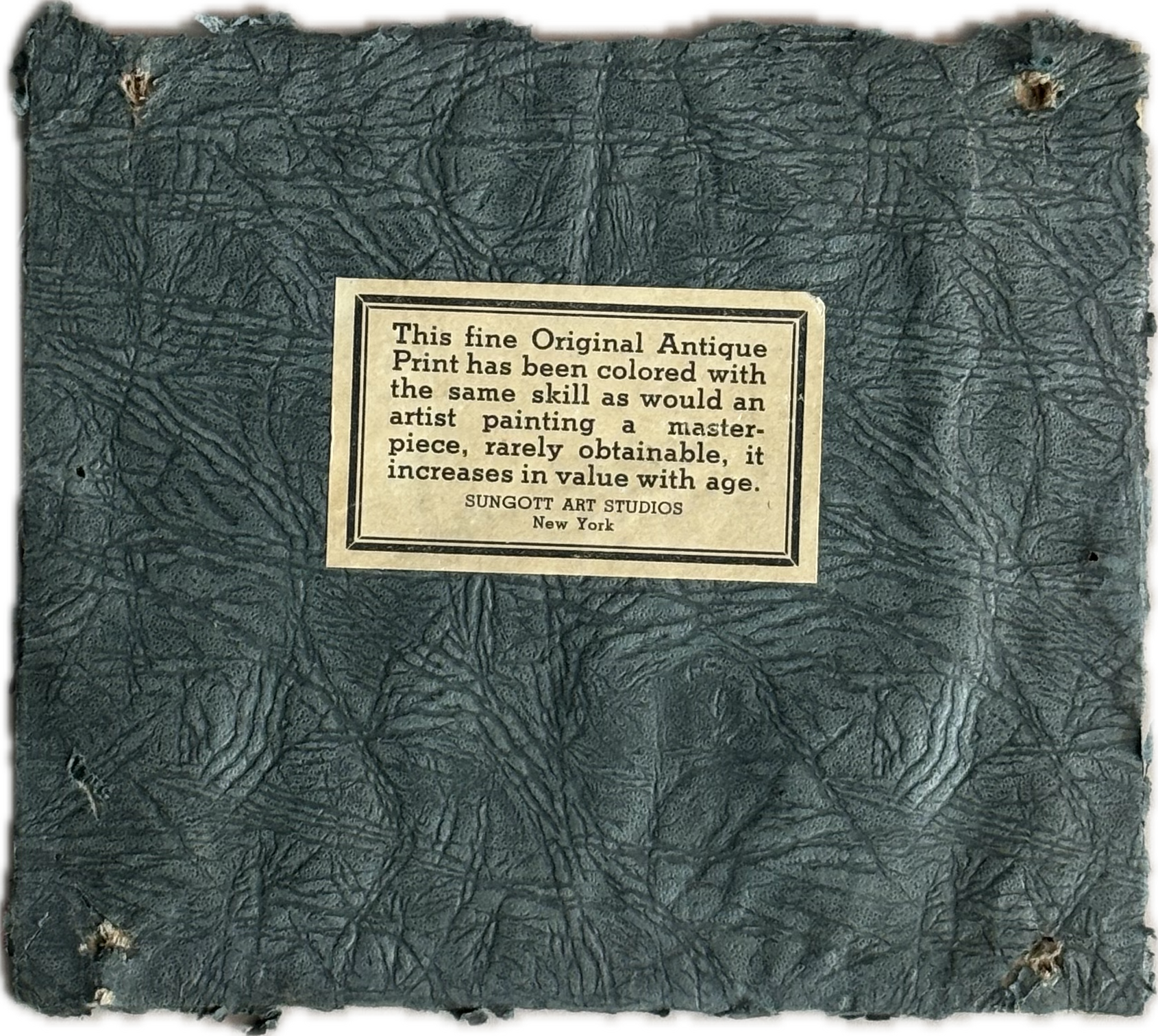 Vintage Scott Monument & Princes Street in Edinburgh Print