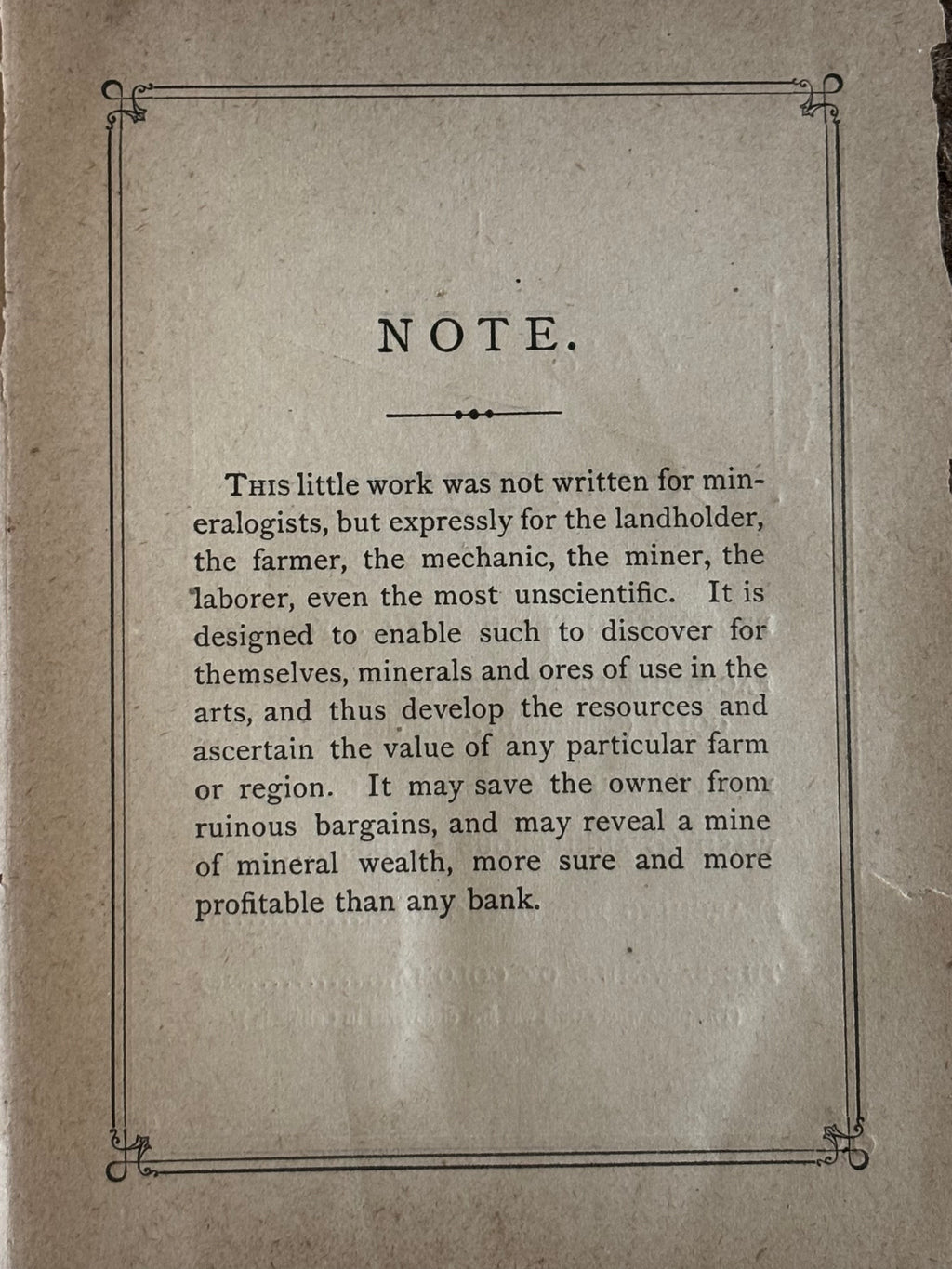 Underground Treasures: How and Where to Find Them