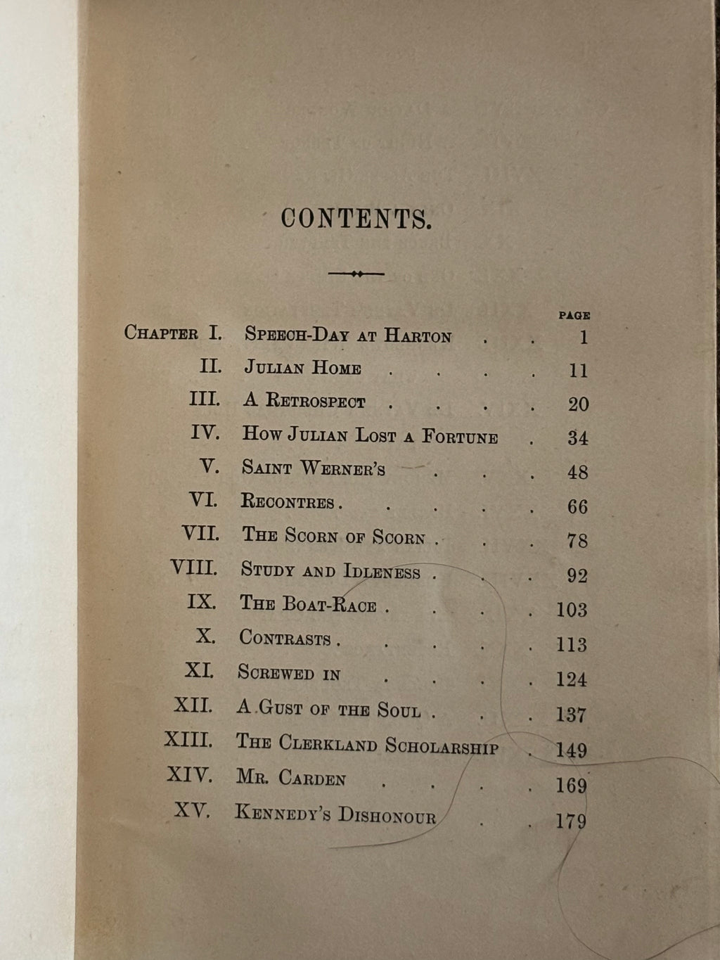 Julian Home: A Tale of College Life