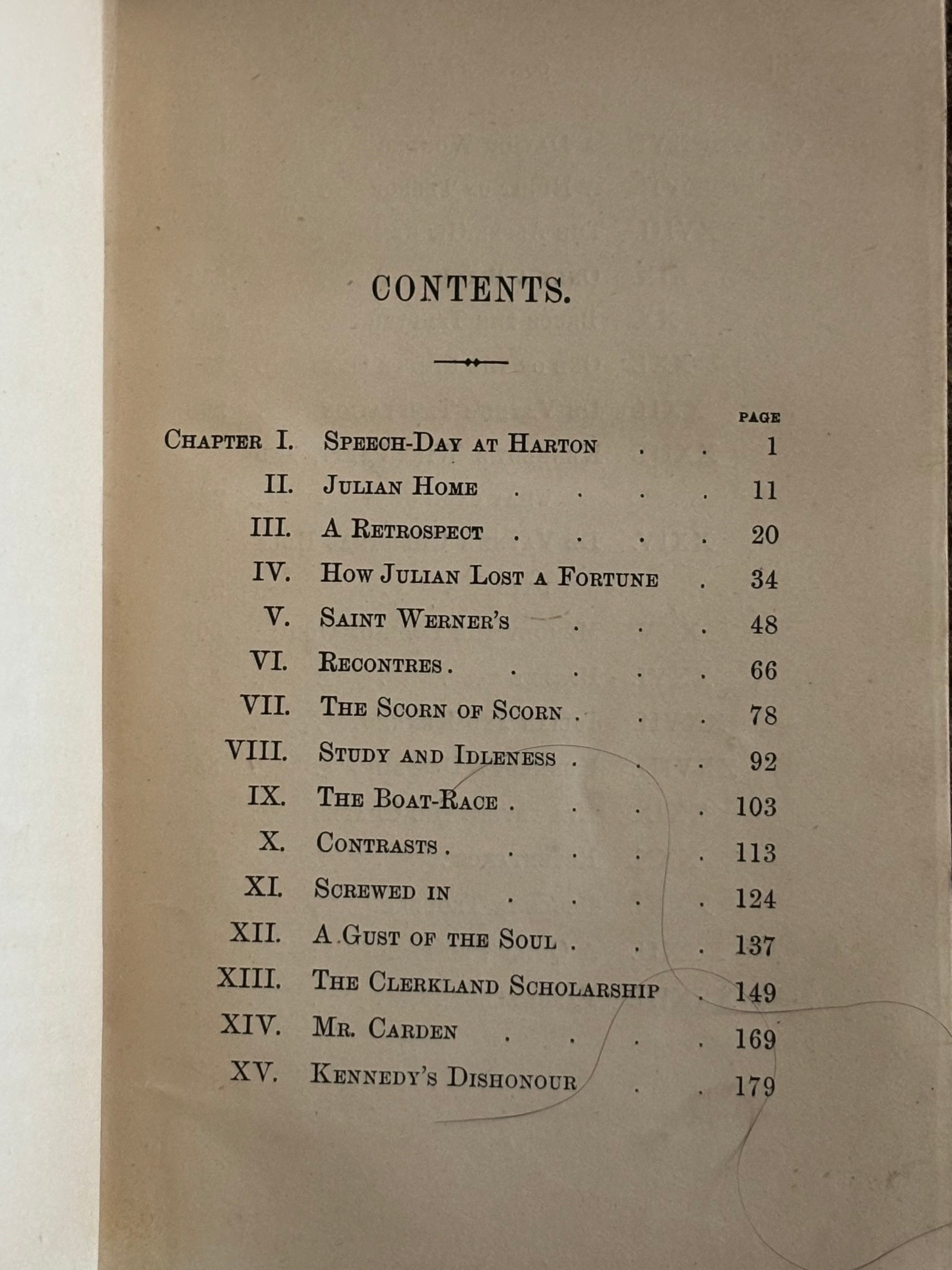 Julian Home: A Tale of College Life